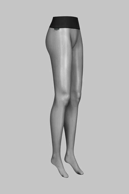 Seamless Signature 20D Tights - Black - LEGWEAR