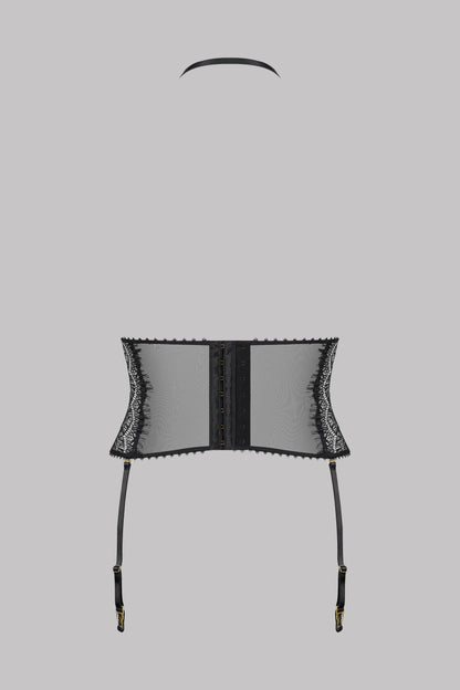 Waist cinched with suspenders - Accroche Coeur