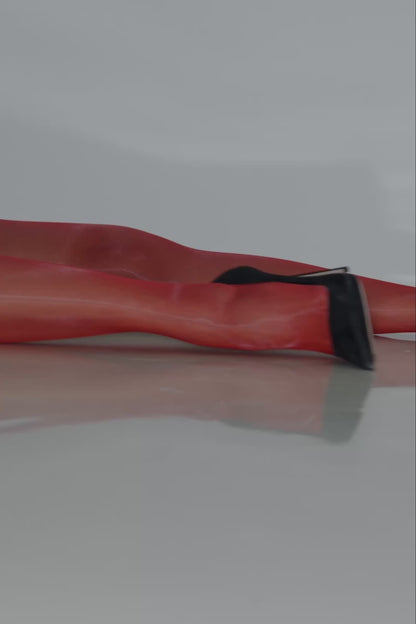 Glossy tights - 10D - Red - LEGWEAR
