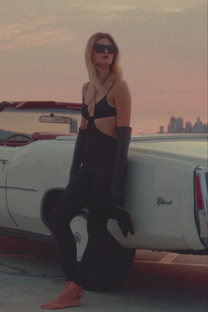 Strappy Jumpsuit - French Kiss