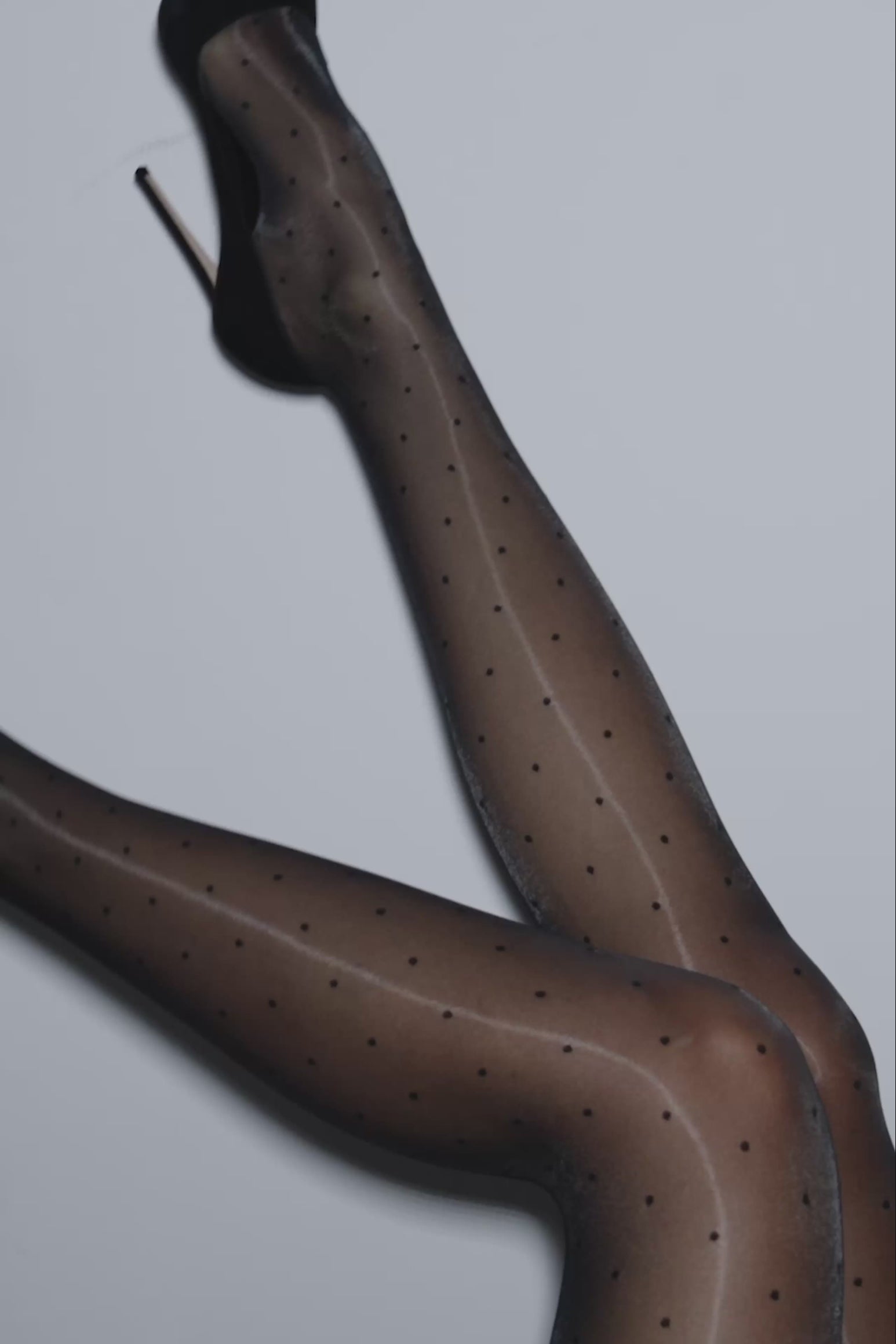 Plumetis glossy tights - 15D - Les Coquetteries