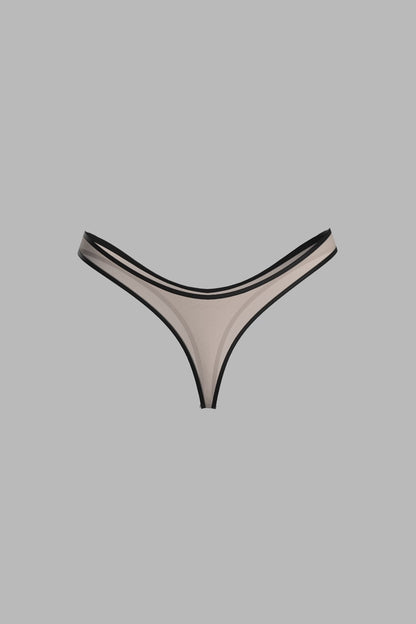 Set of 3 High-cut Thongs - La Parisienne