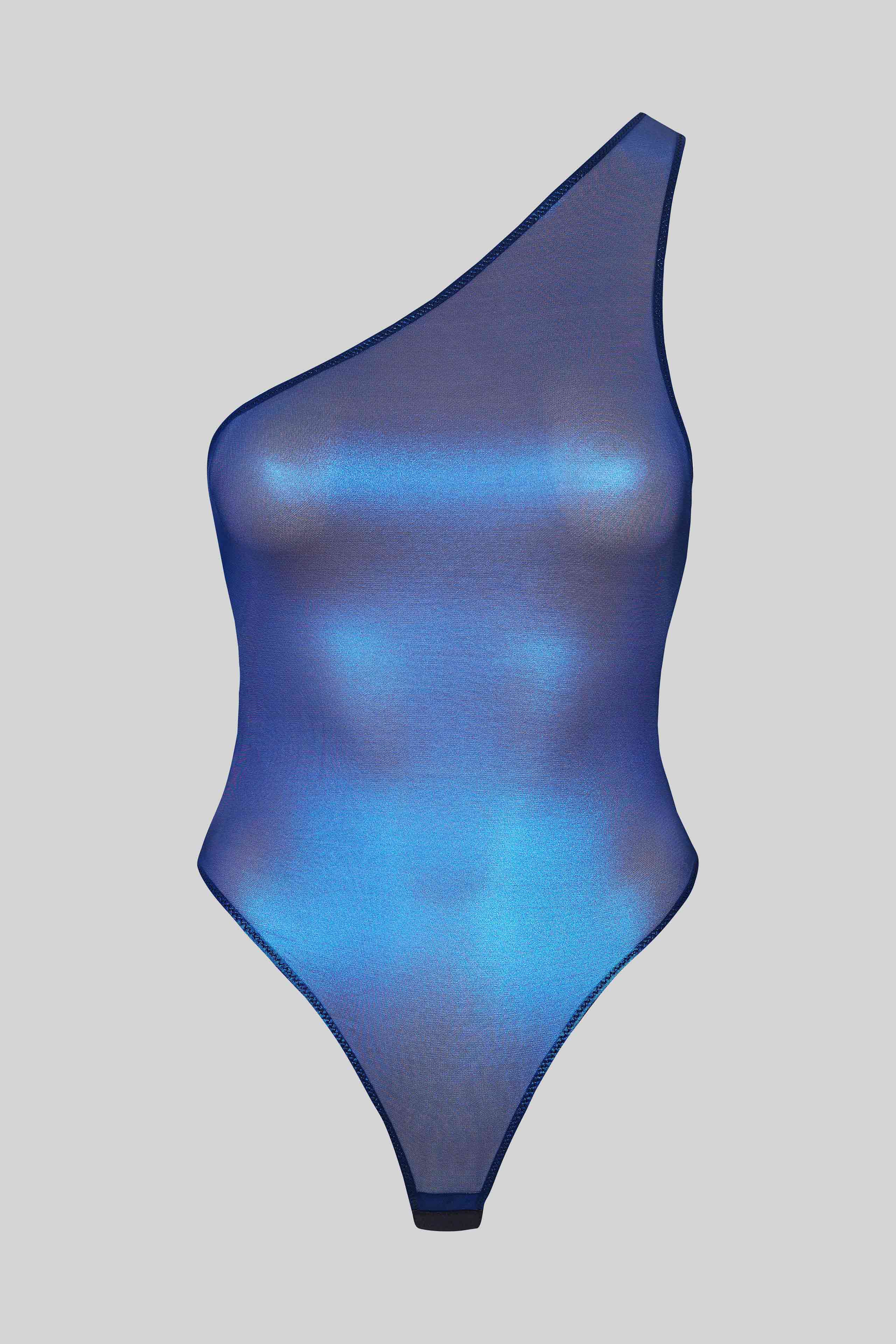 One shoulder body - Blue Angel