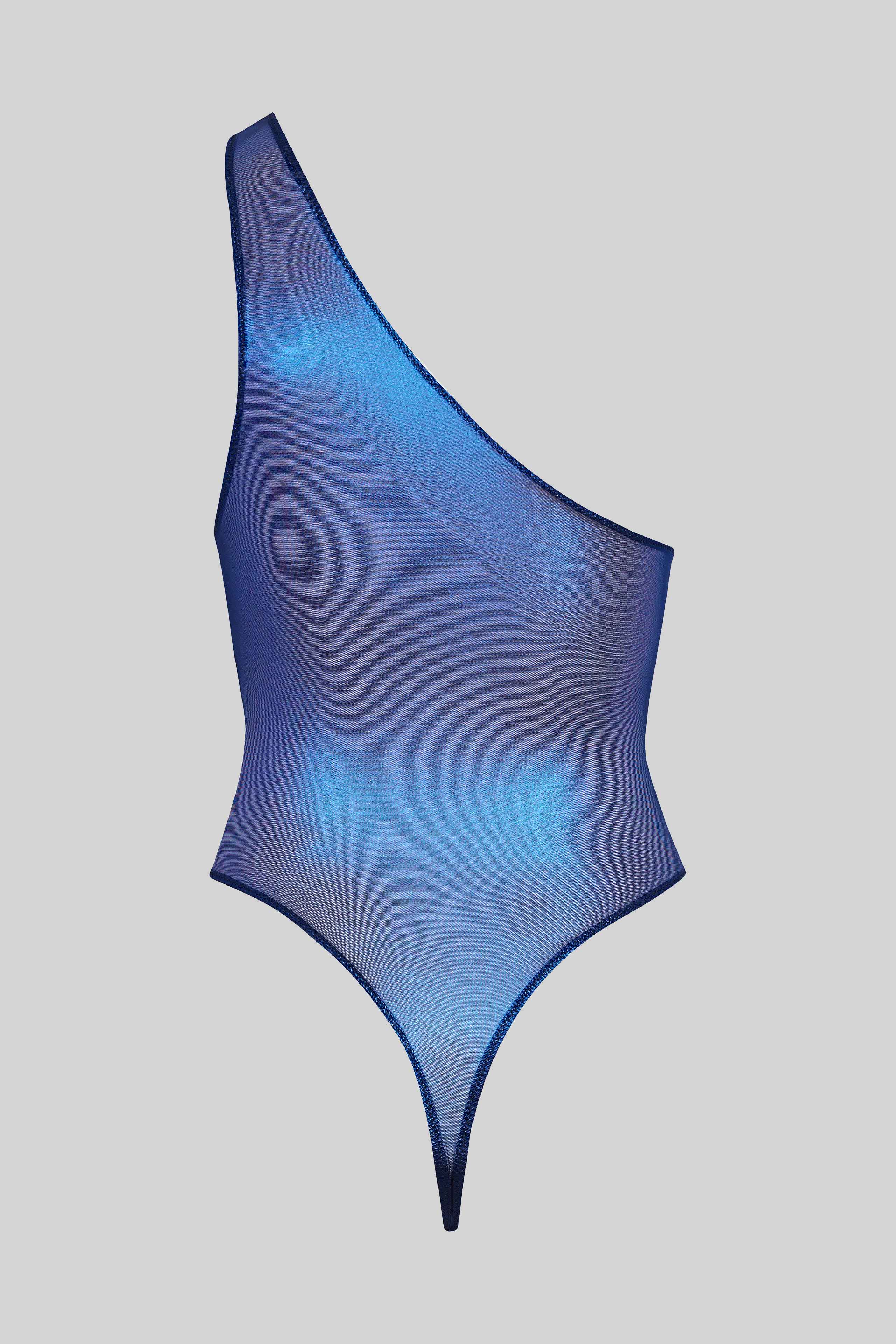 One shoulder body - Blue Angel