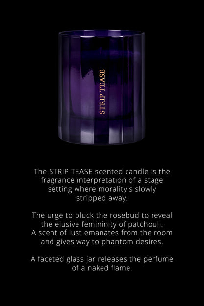 Scented Candle Powdery notes - Strip Tease
