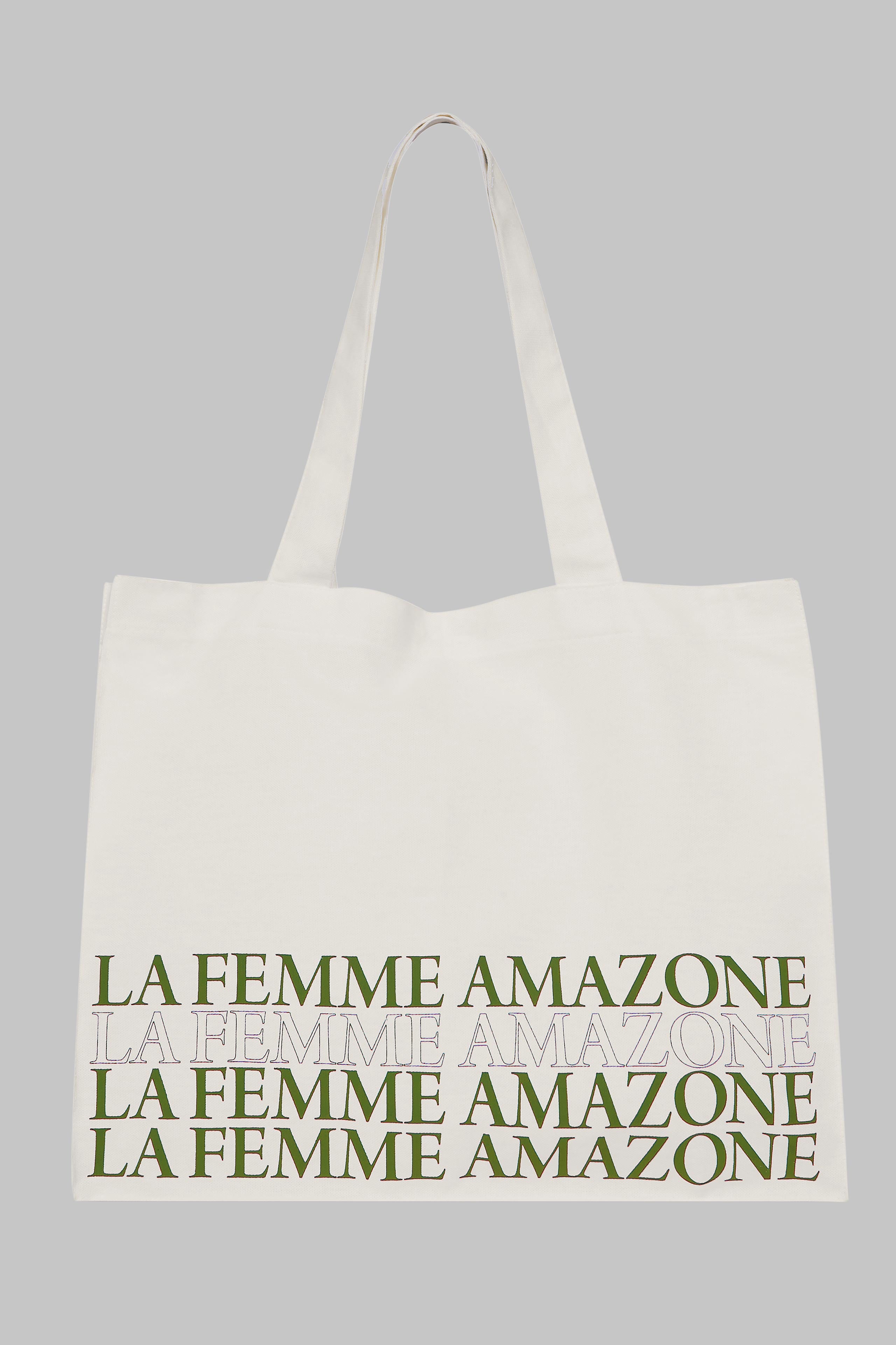 Tote Bag - La Femme Amazone - Ivory