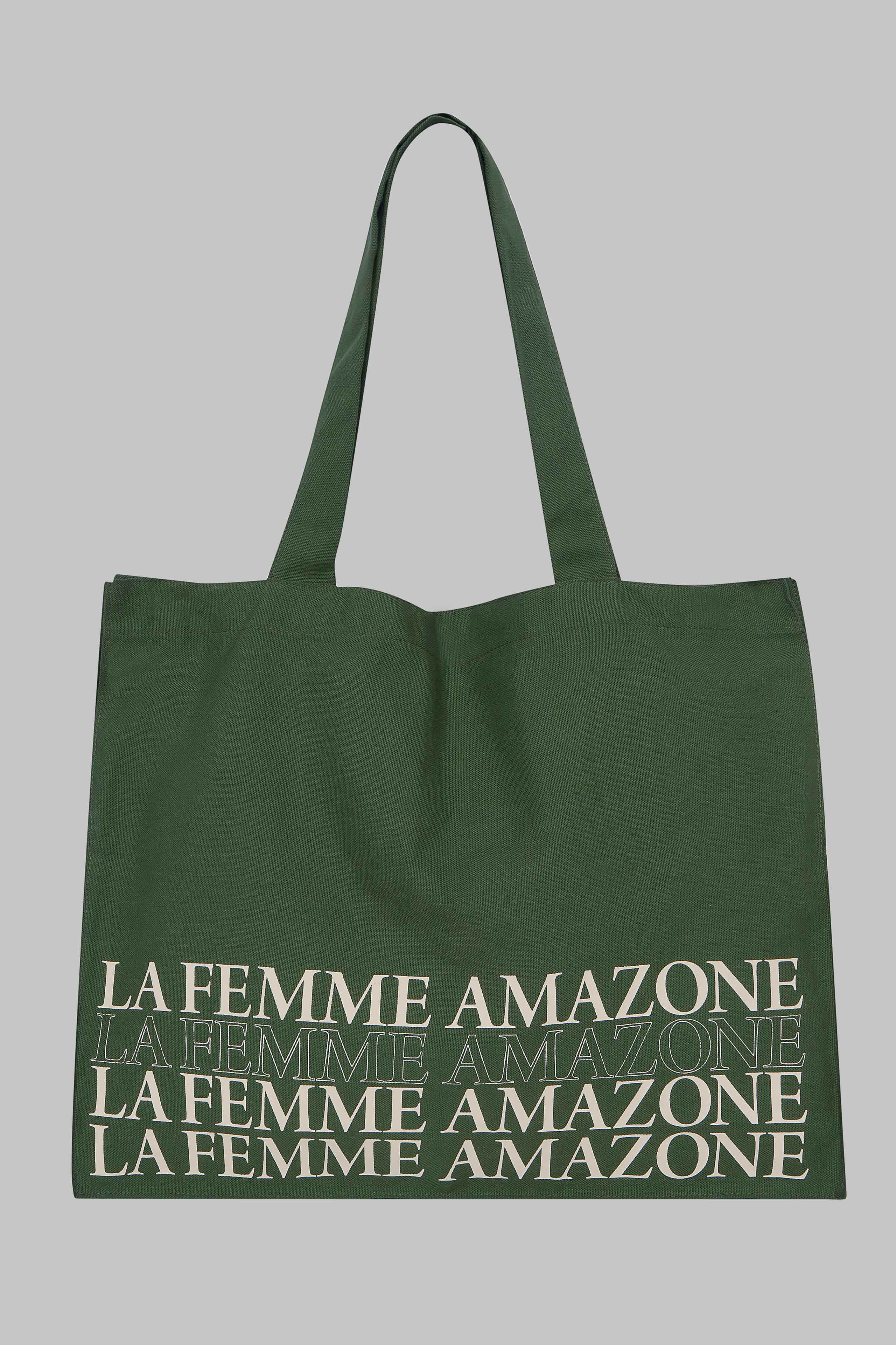 Tote Bag - La Femme Amazone - Khaki