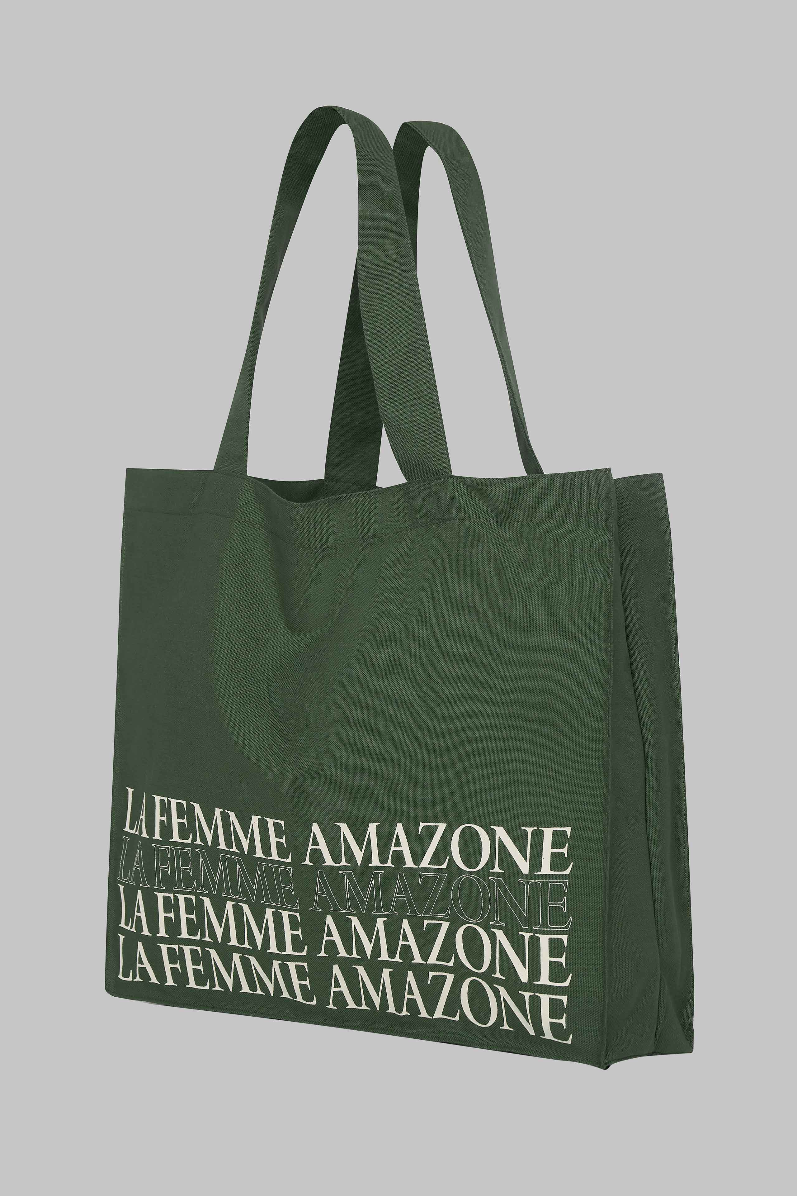 Tote Bag - La Femme Amazone - Khaki