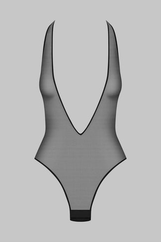 V-neck String Body - L'Amoureuse – Maison Close US