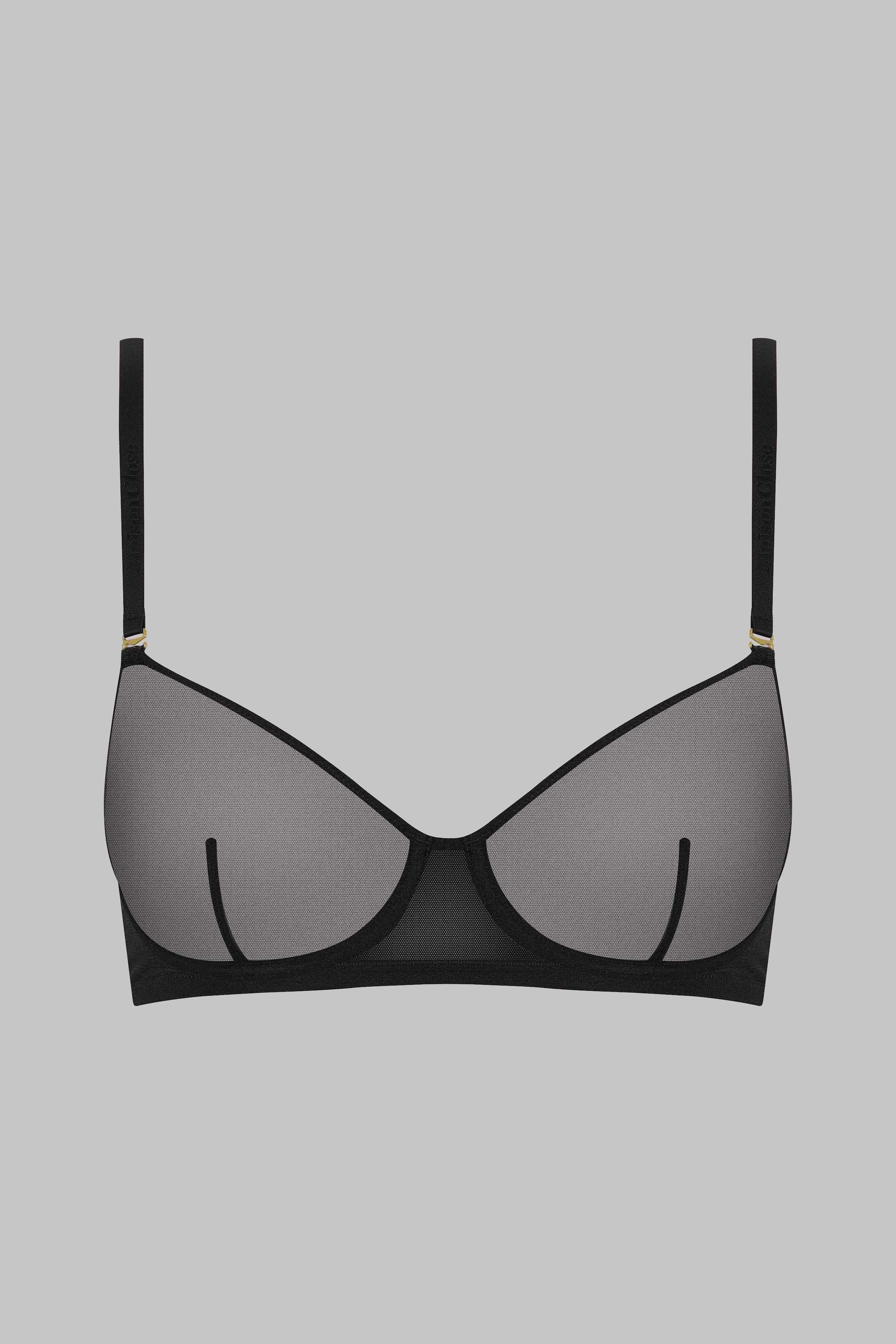 MAISON CLOSE, Black Women's Bra