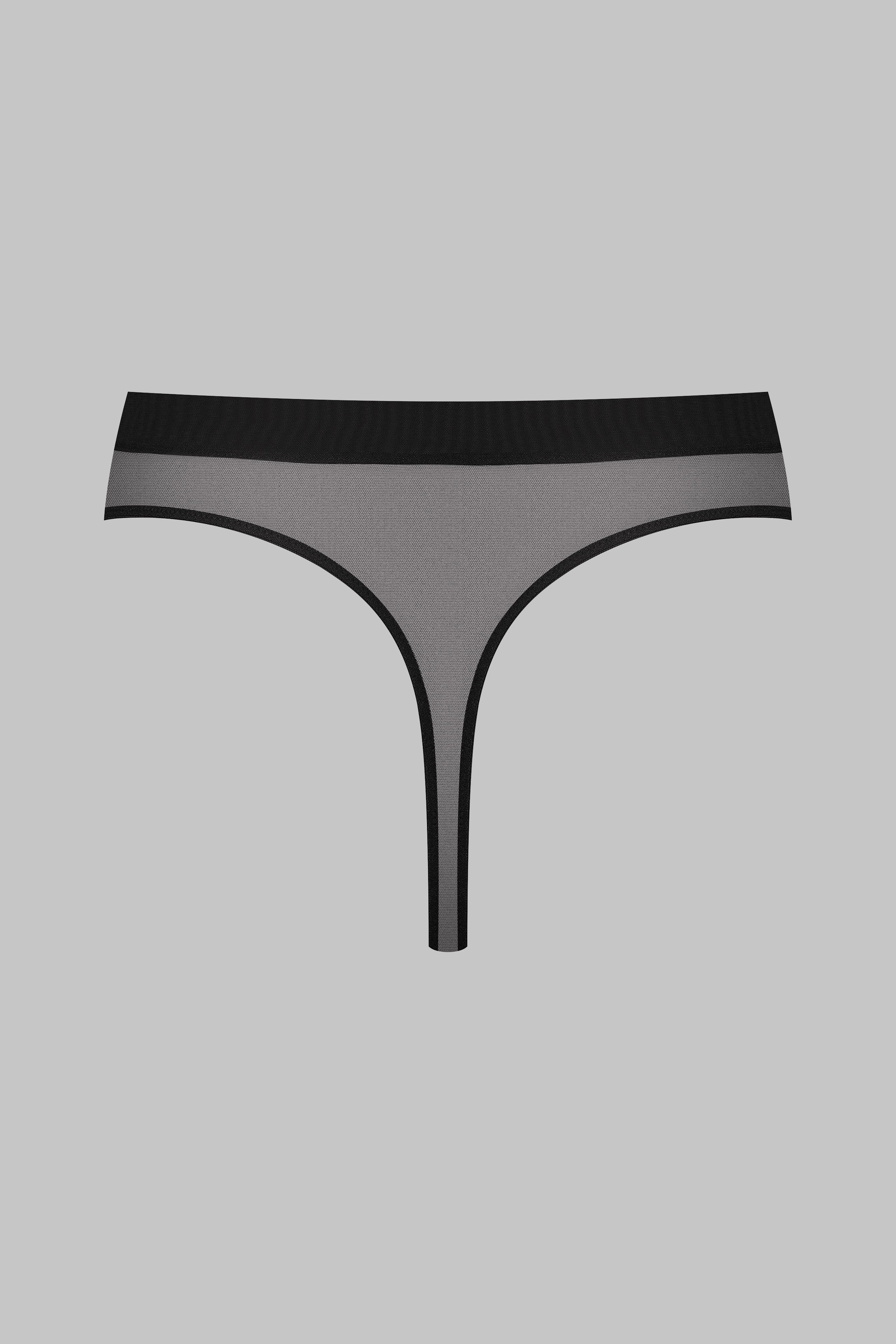 High-waisted Lace Panties Black Calvin Klein Underwear - Women