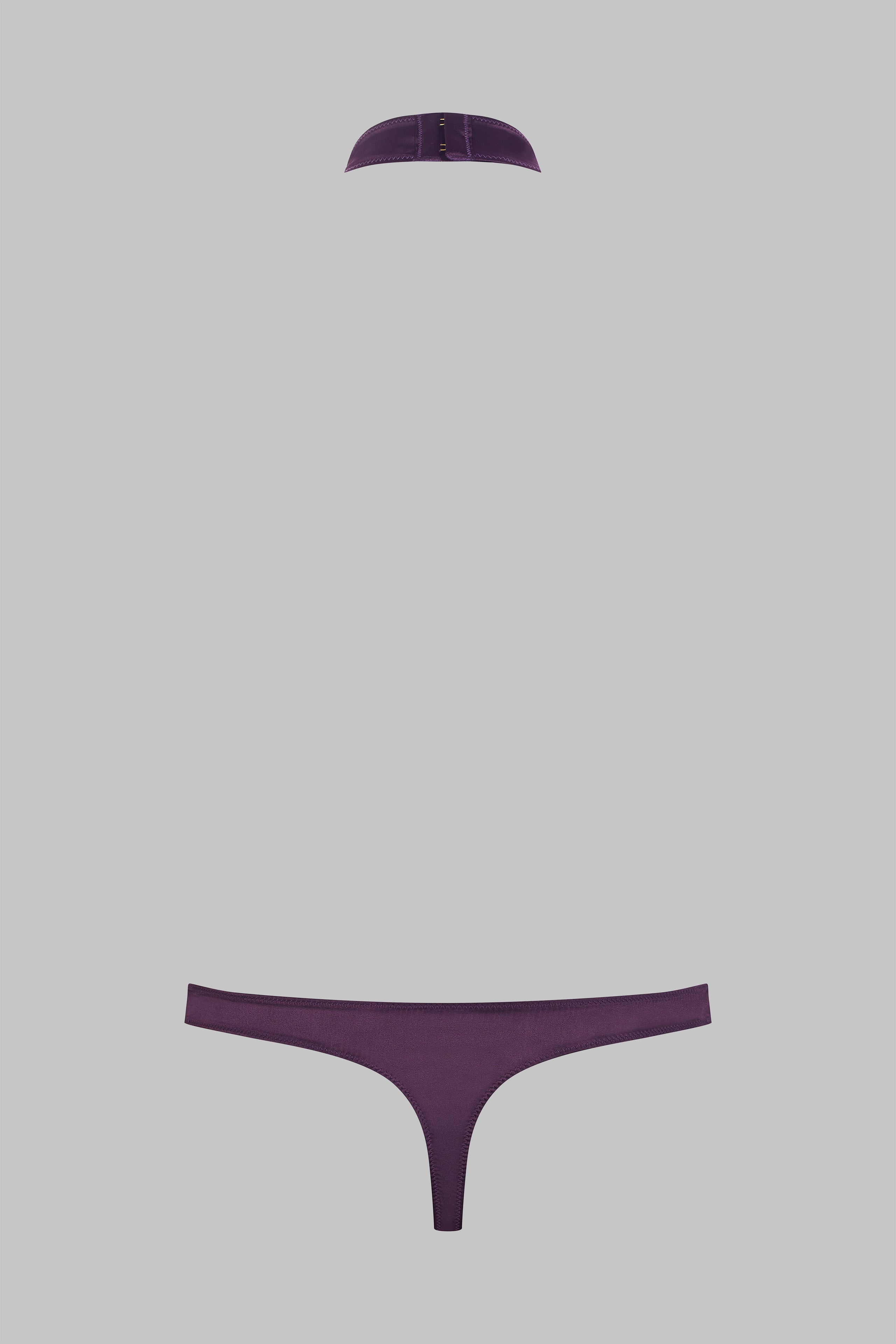 Thong harness - Villa Satine - Purple