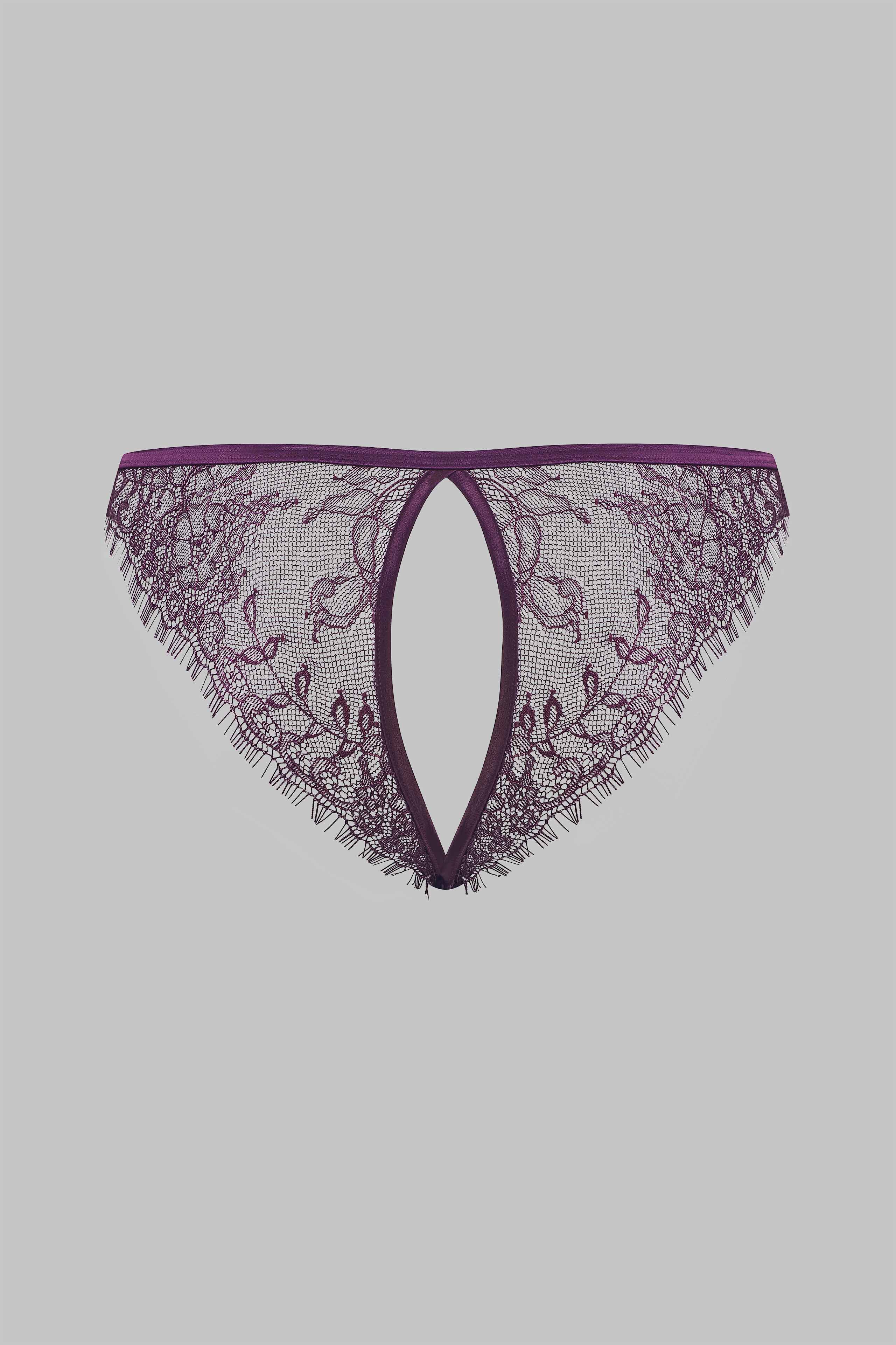 Open Panty - Villa Satine - Purple