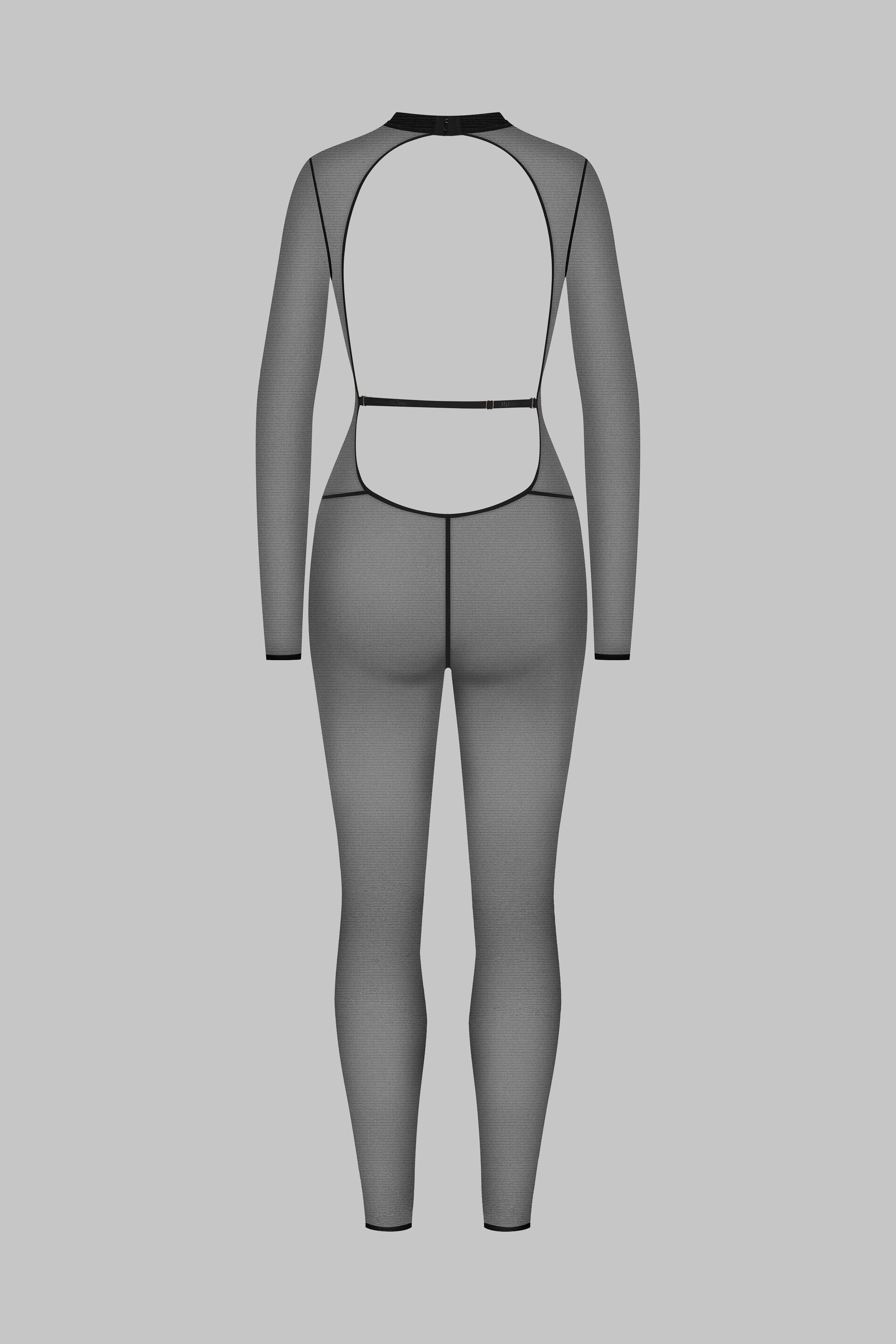 Open Back Catsuit - Corps à Corps - Black