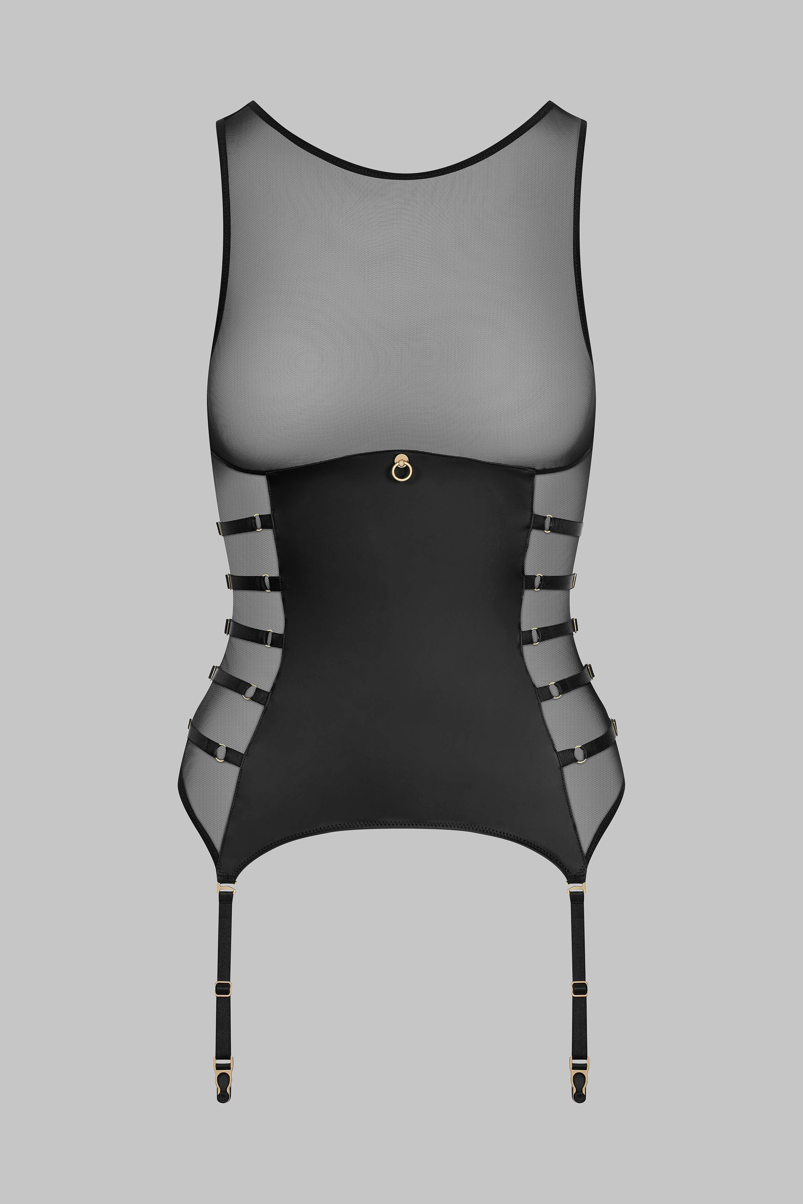 Tank top with suspenders - Chambre Noire