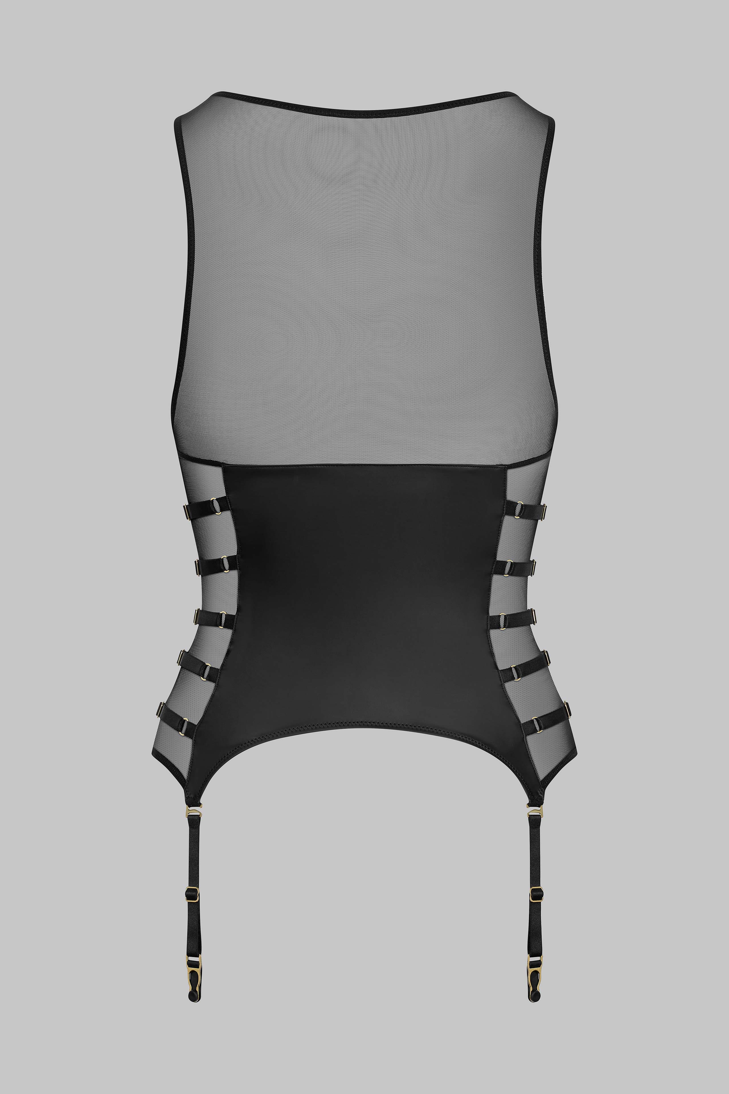 Tank top with suspenders - Chambre Noire