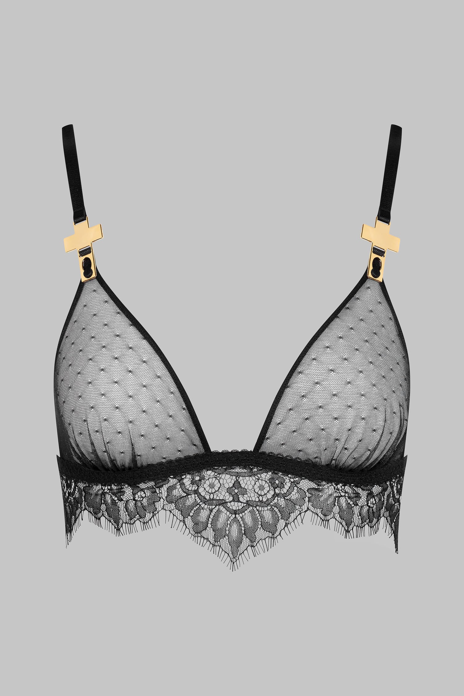 Triangle bra with cross - Inspiration Divine