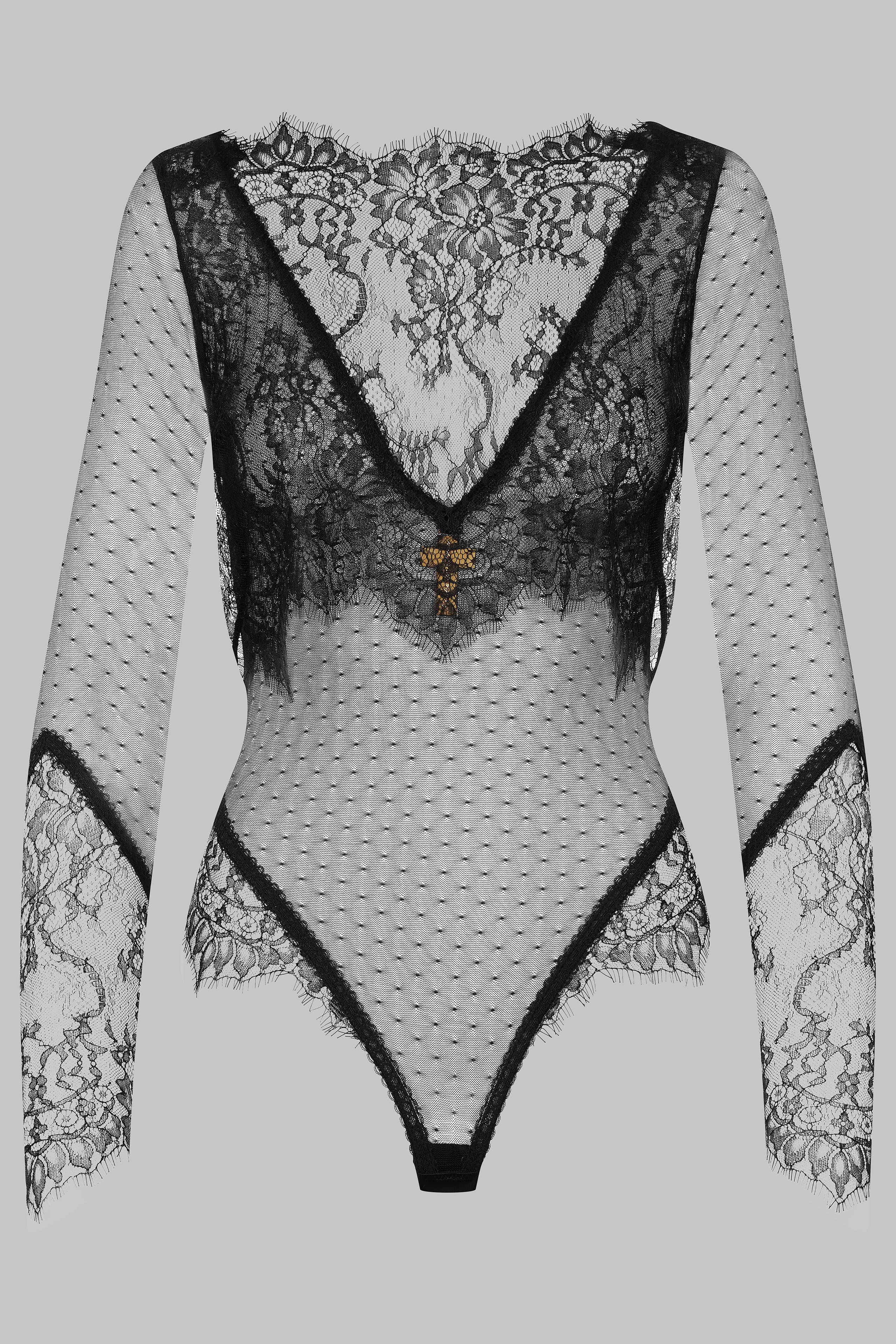 Bodystring lace veil - Inspiration Divine