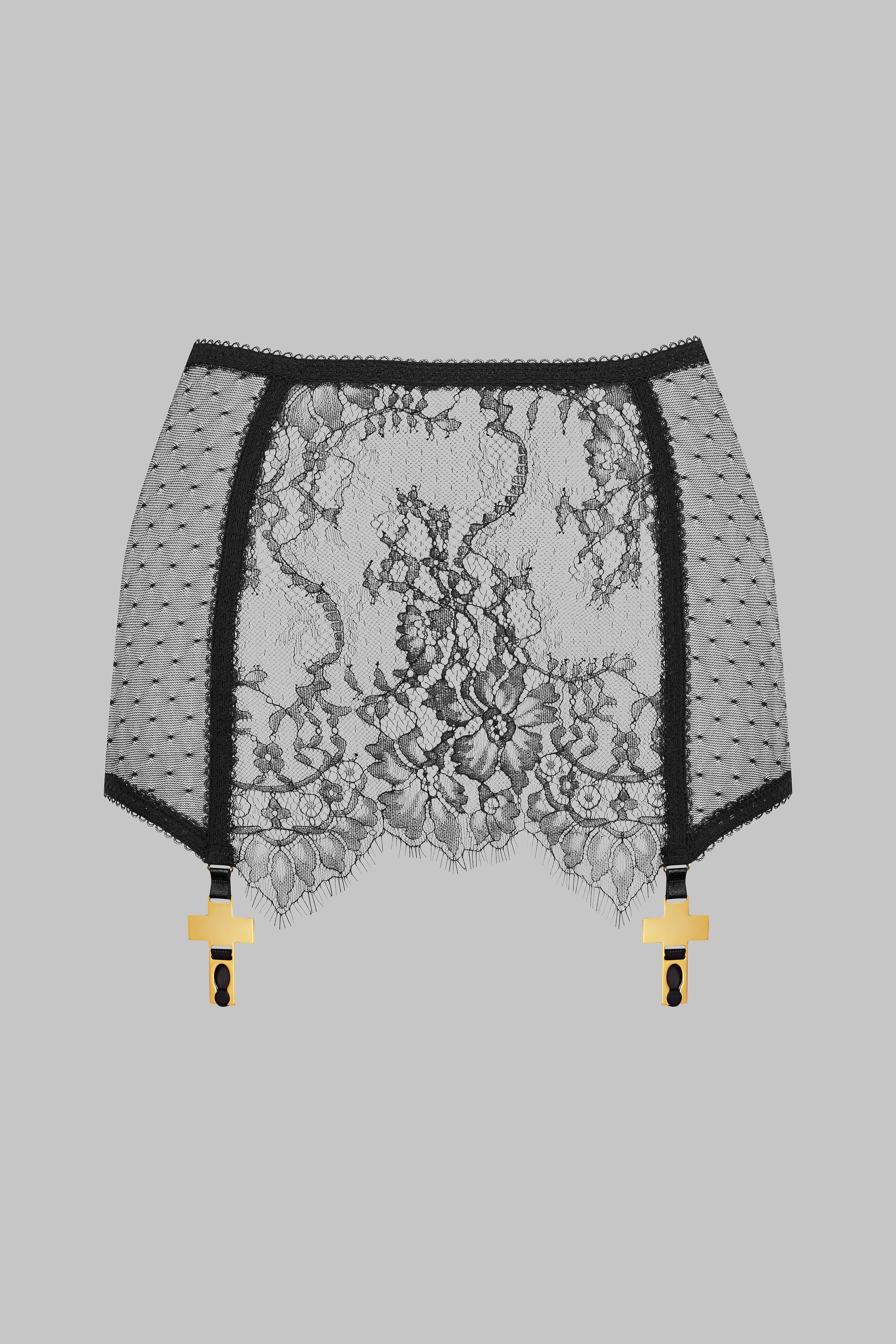 Mini skirt with suspenders - Inspiration Divine - Maison Close Maison Close US Mini skirt with suspenders - Inspiration Divine - Maison Close Maison Close US