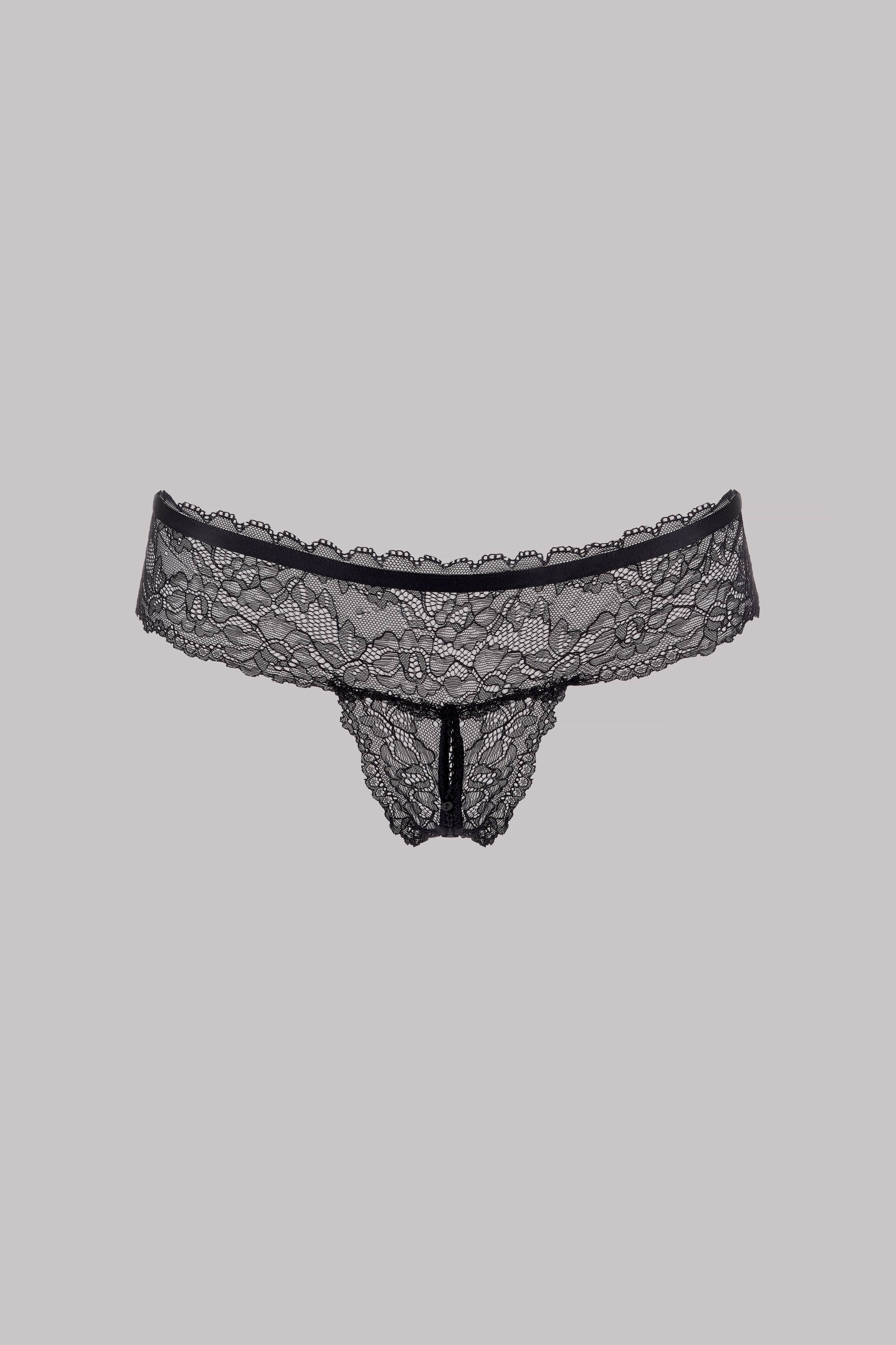 Openable tanga - Le Petit Secret Dentelle – Maison Close