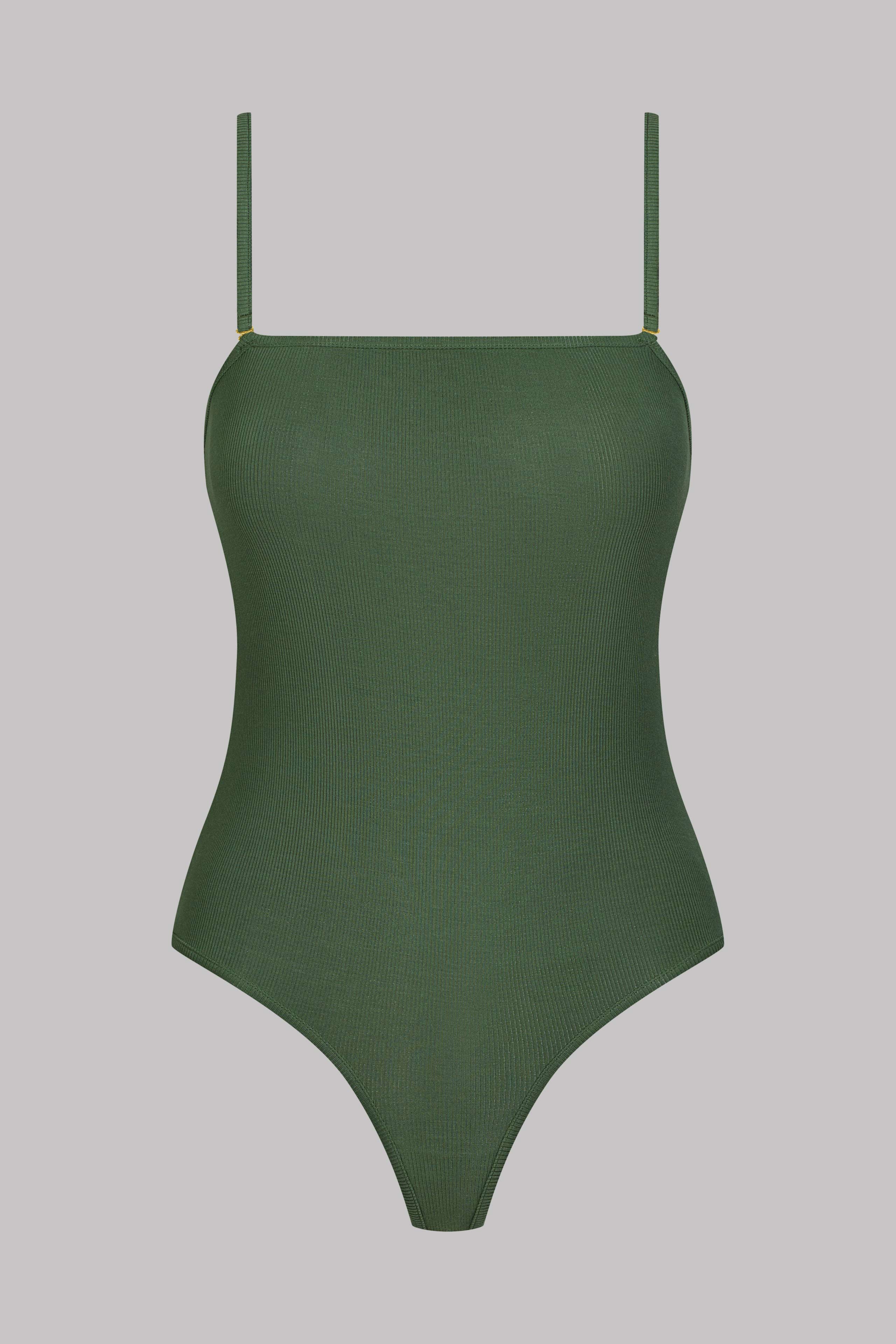 Thong body with straps - La Femme Amazone