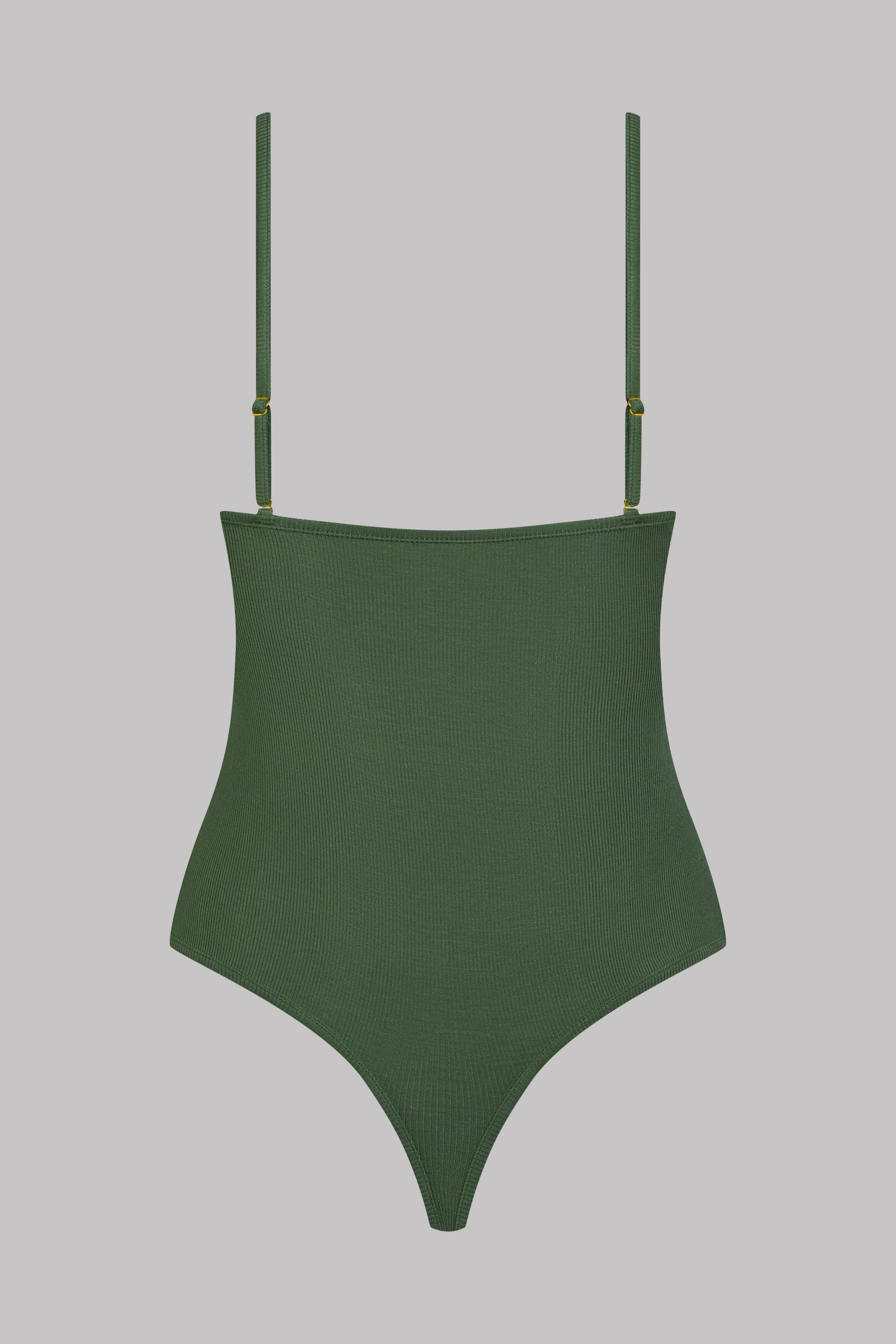 Thong body with straps - La Femme Amazone