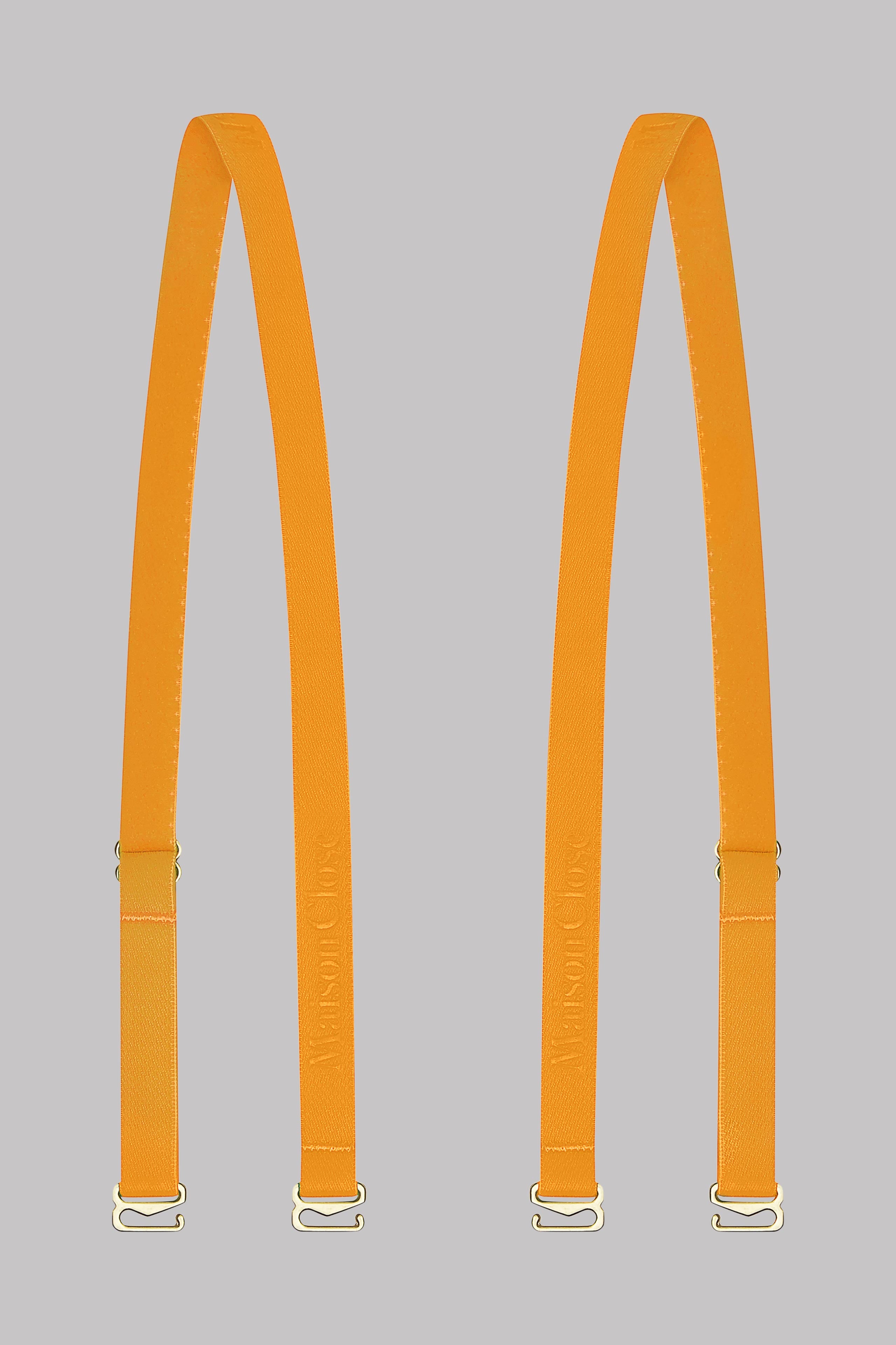 Shoulder straps for body - Signature - Neon Orange/Gold - 1 Pair