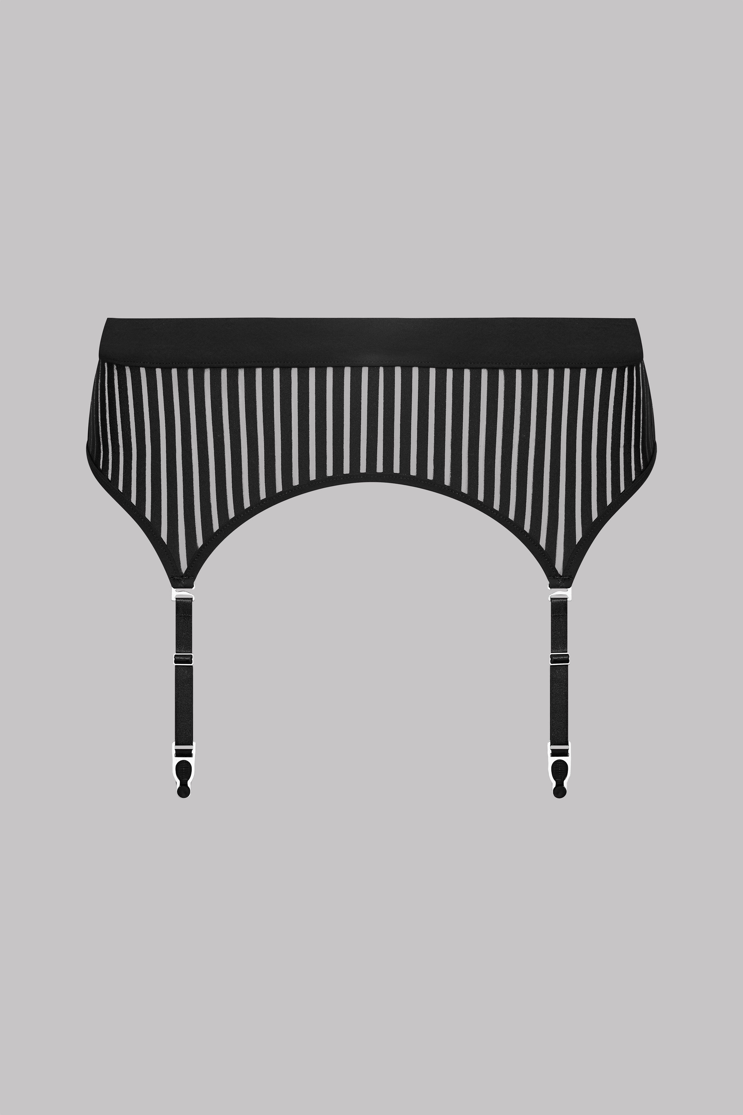 Garter belt - Bande Part - XXS/XS - Black - Maison Close Garter belt - Bande Part - XXS/XS - Black - Maison Close