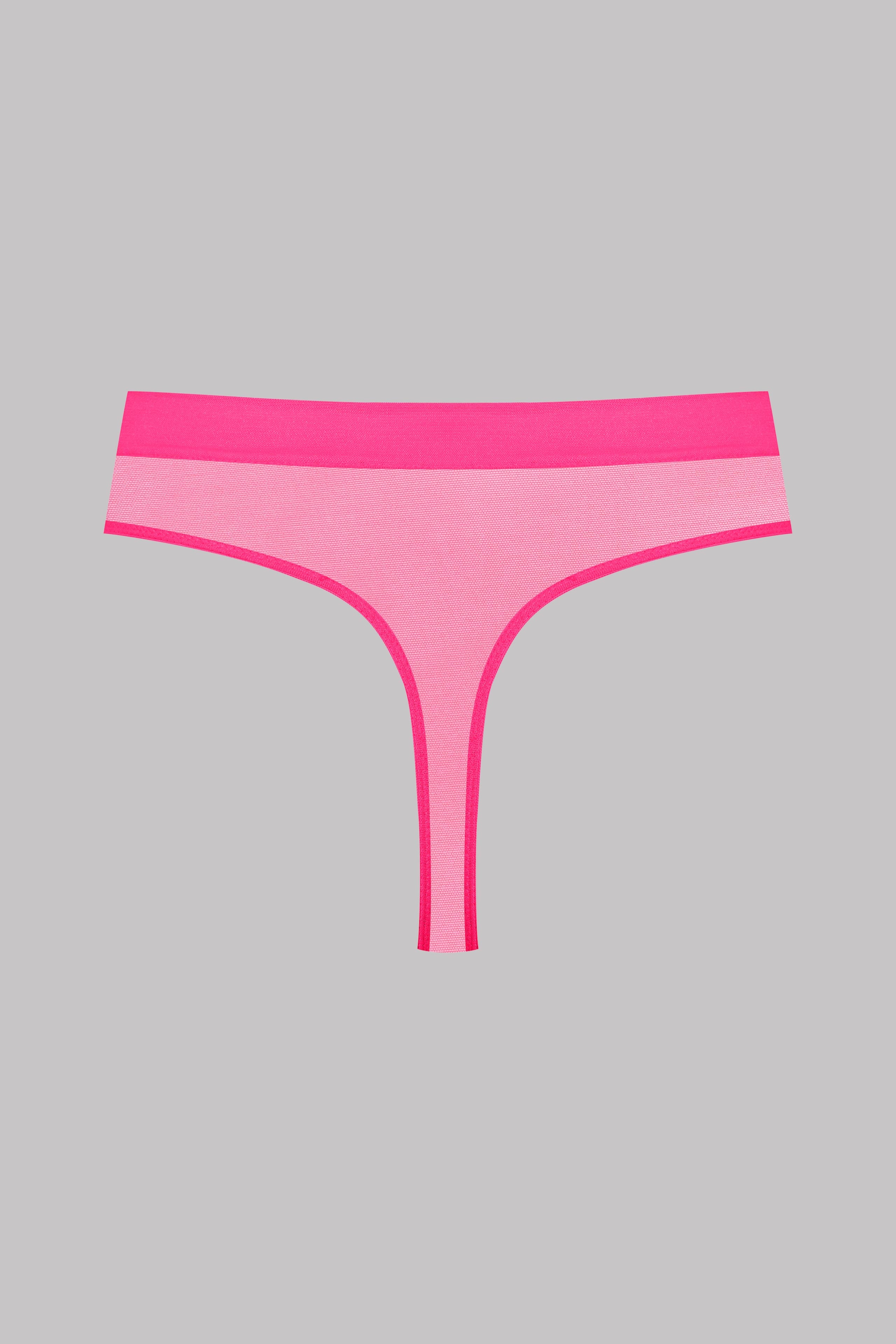 Soma Cotton Modal Thong In Party Pink