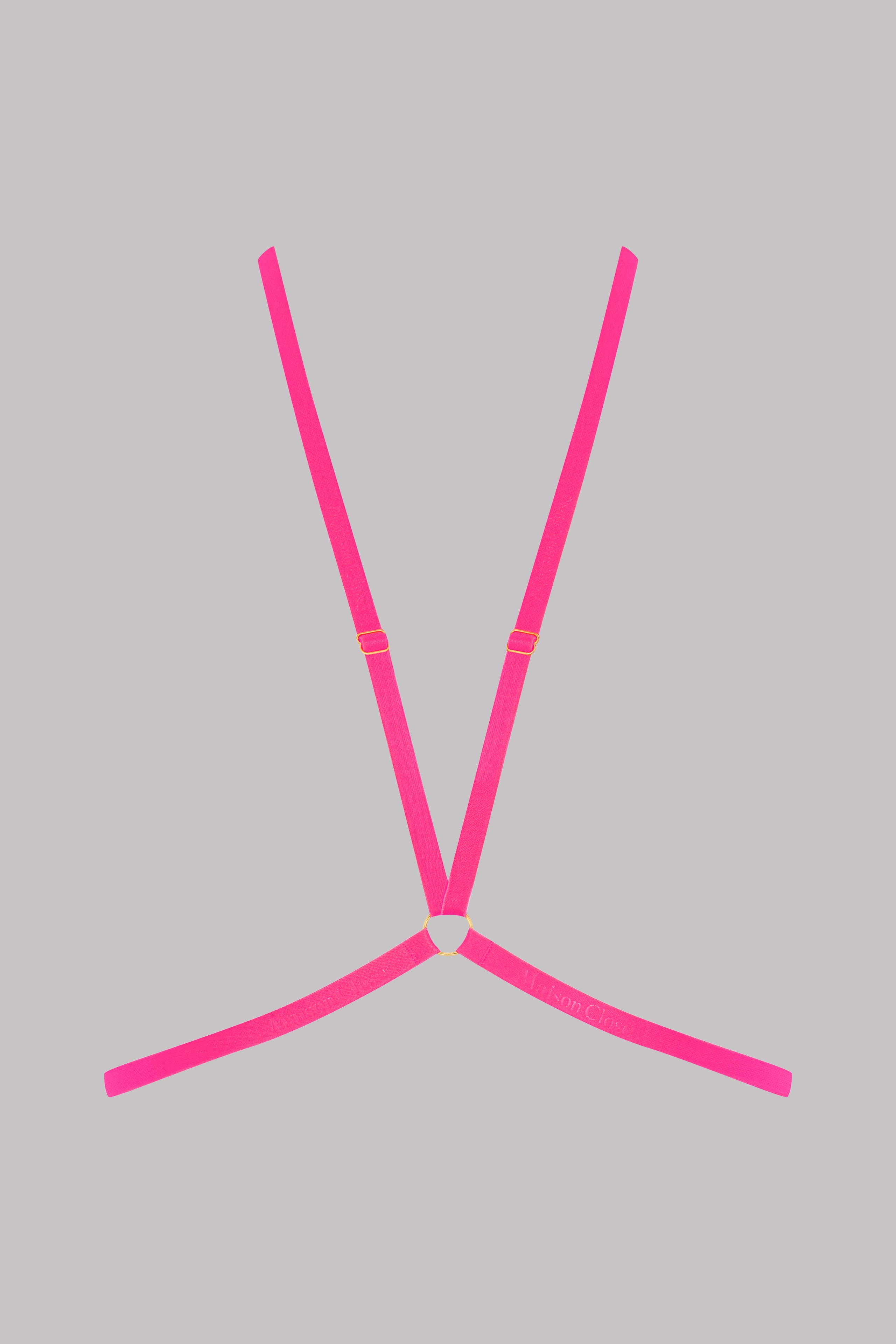 Harness - Signature - Neon Pink/Gold