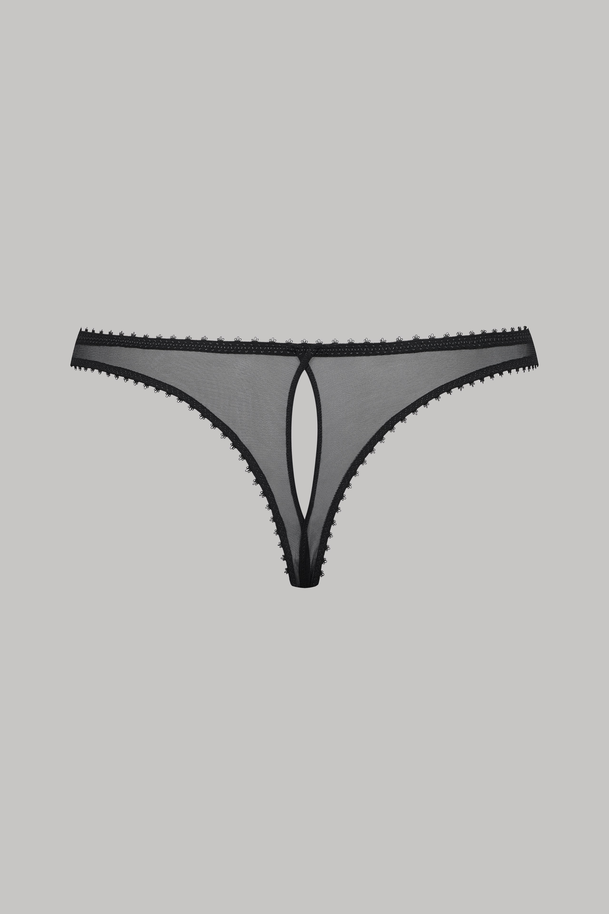 Openable thong - Accroche Coeur
