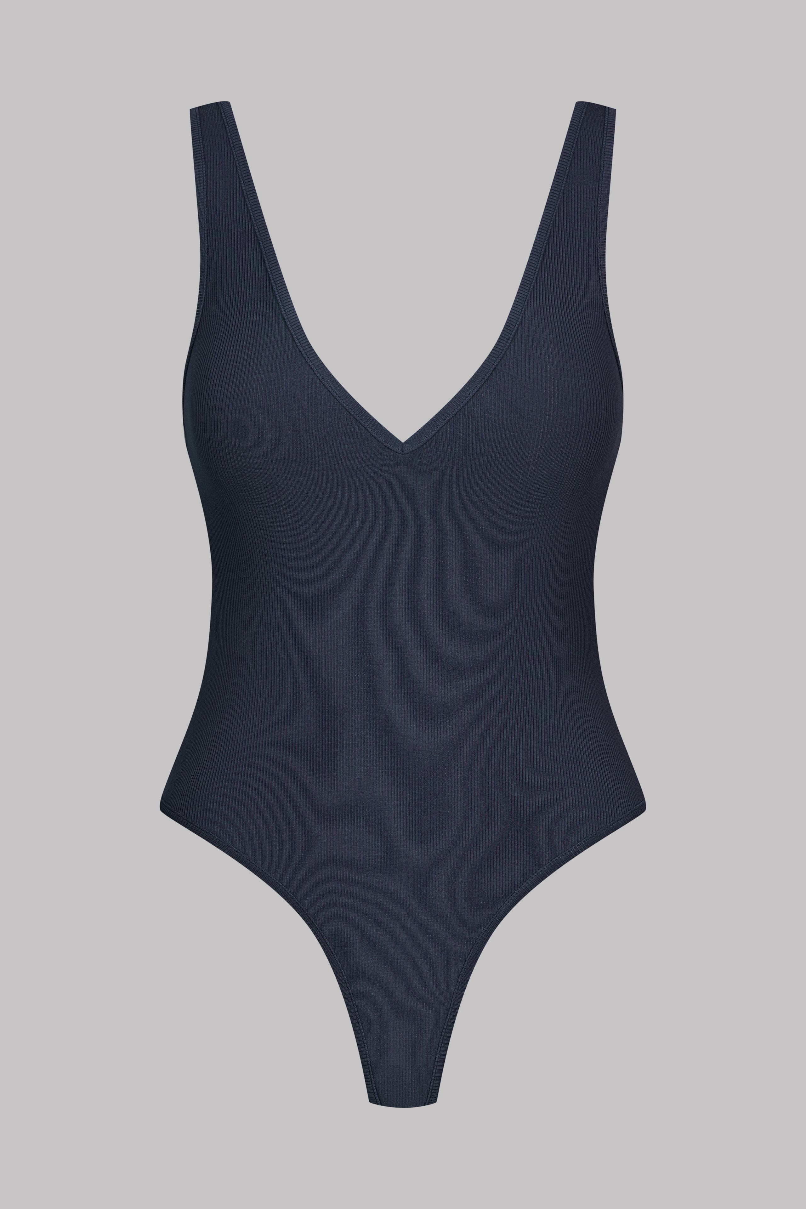 Thong Bodysuit V-neck - La Femme Amazone