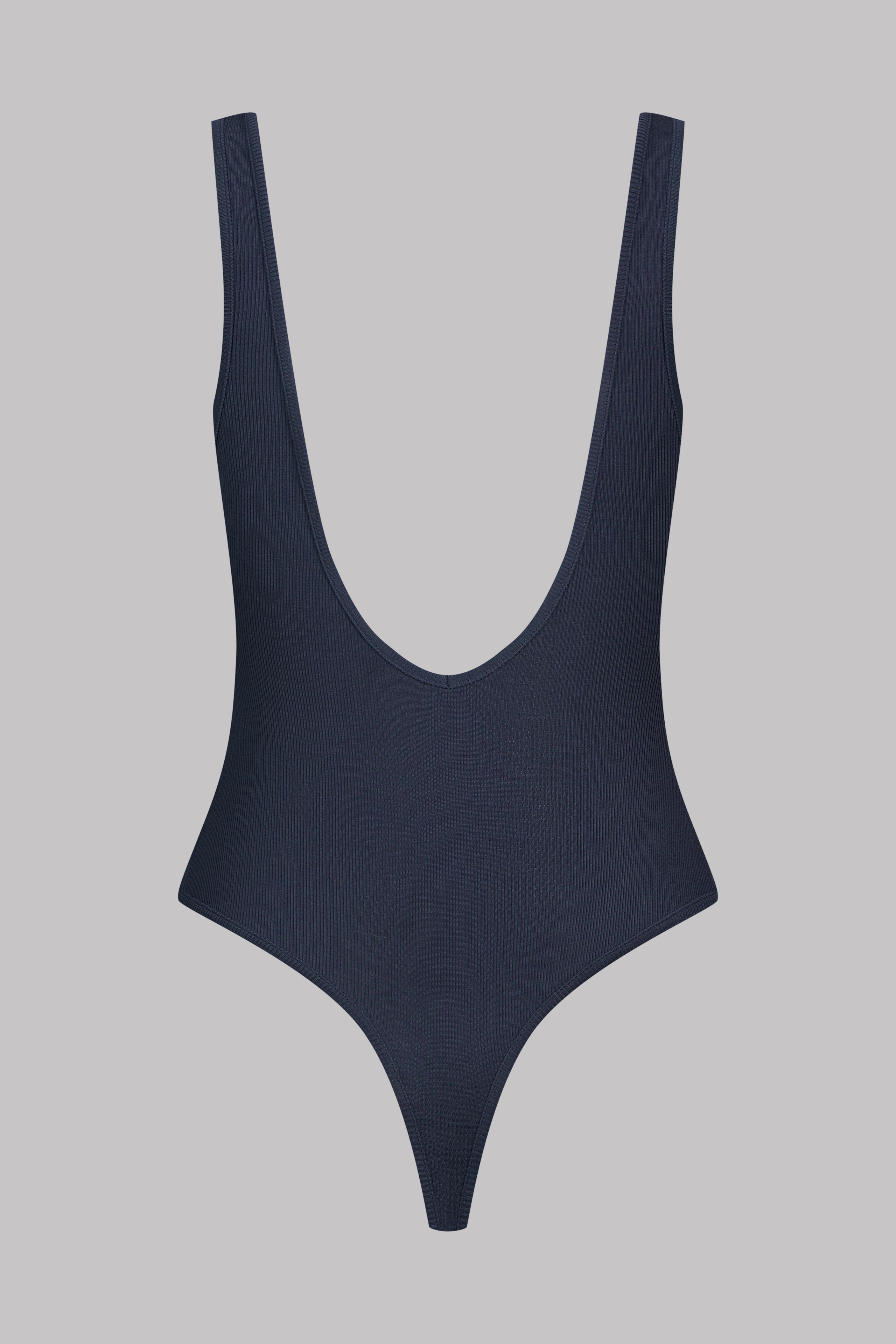 Thong Bodysuit V-neck - La Femme Amazone