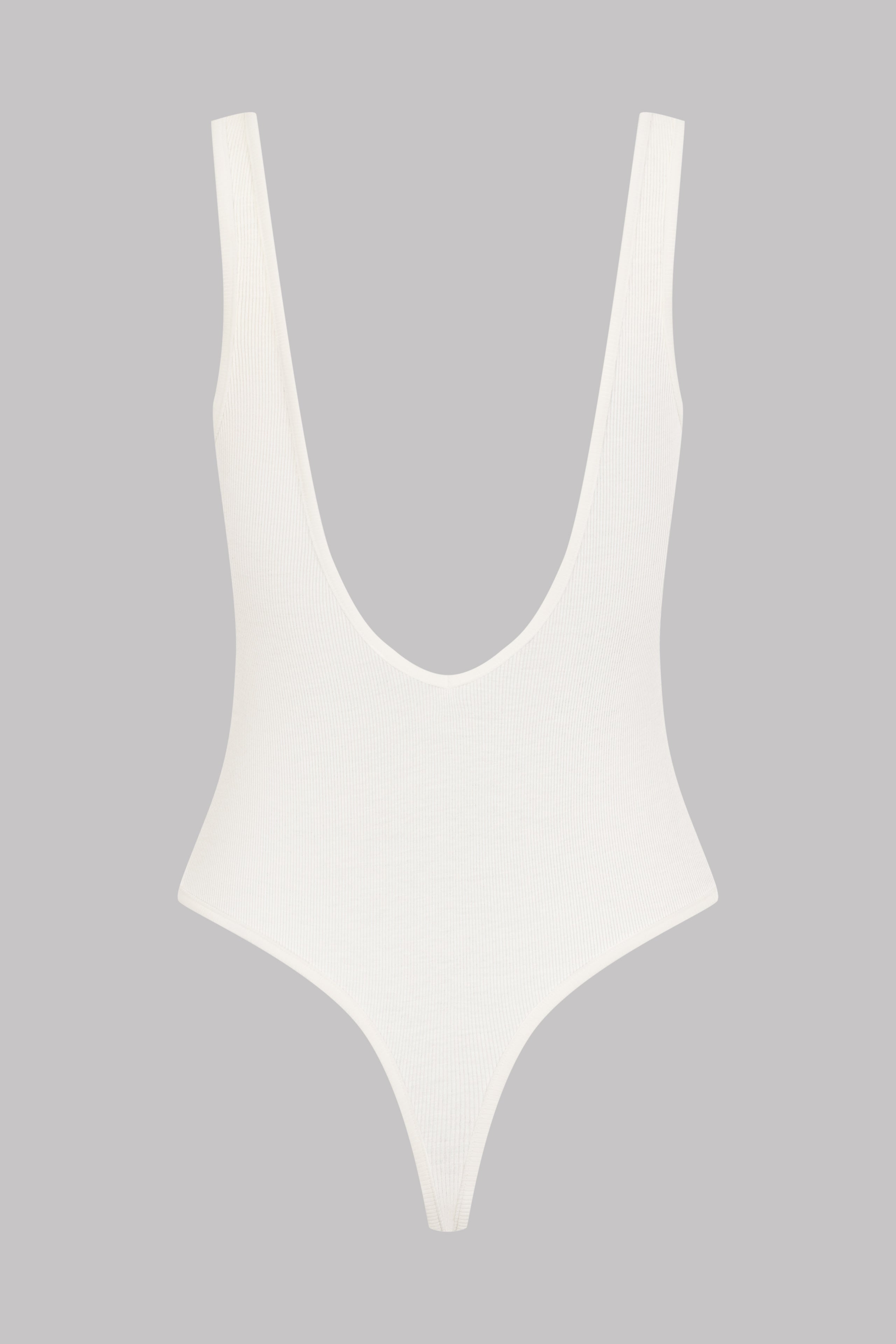 Thong Bodysuit V-neck - La Femme Amazone