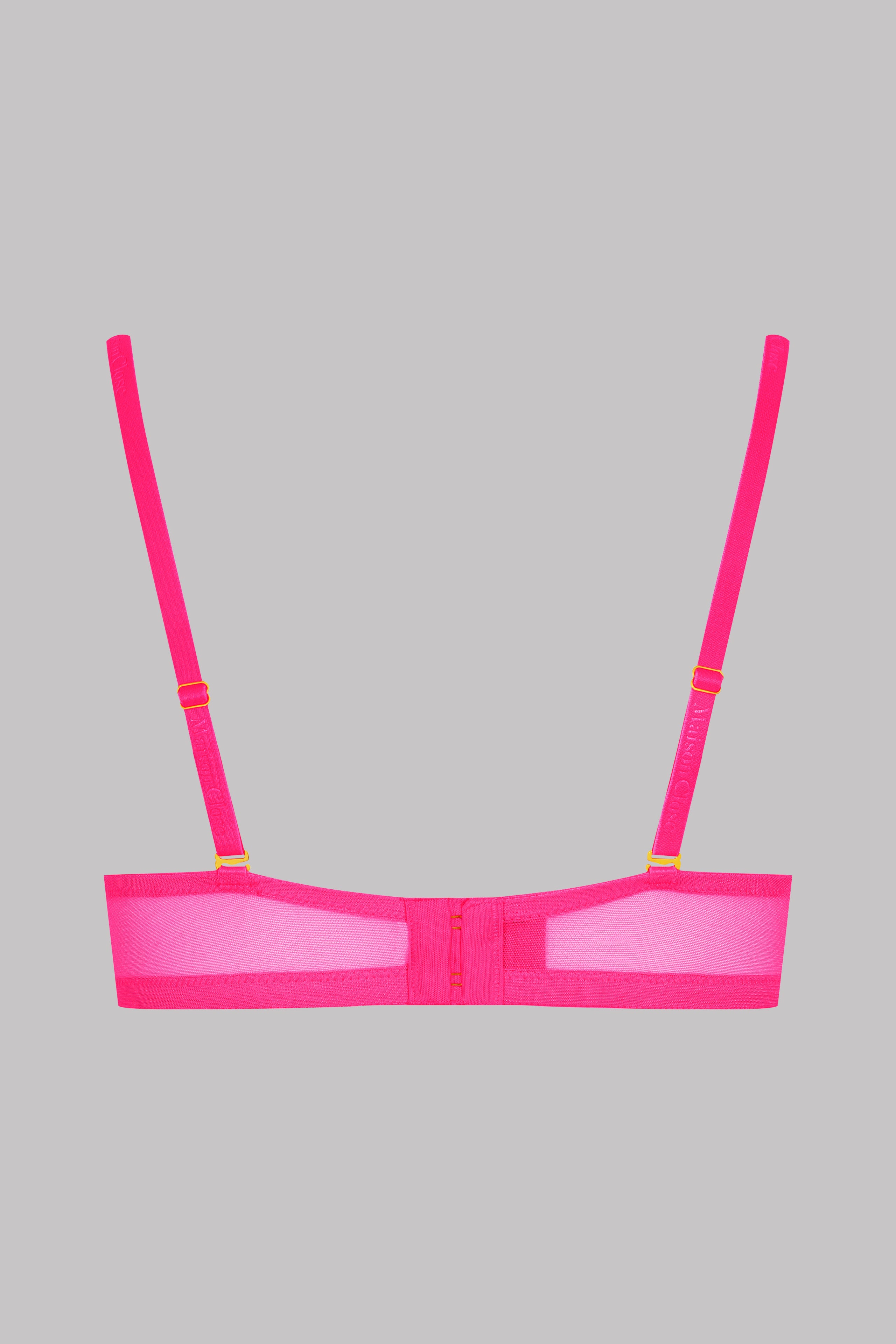 Wire bra - Corps à Corps - Neon Pink/Gold