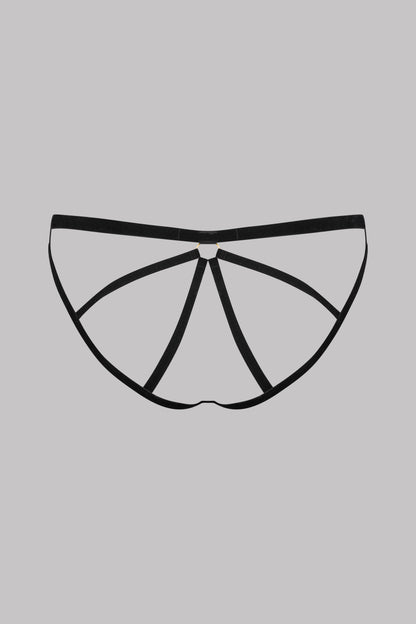 Open Panty - Velvet set