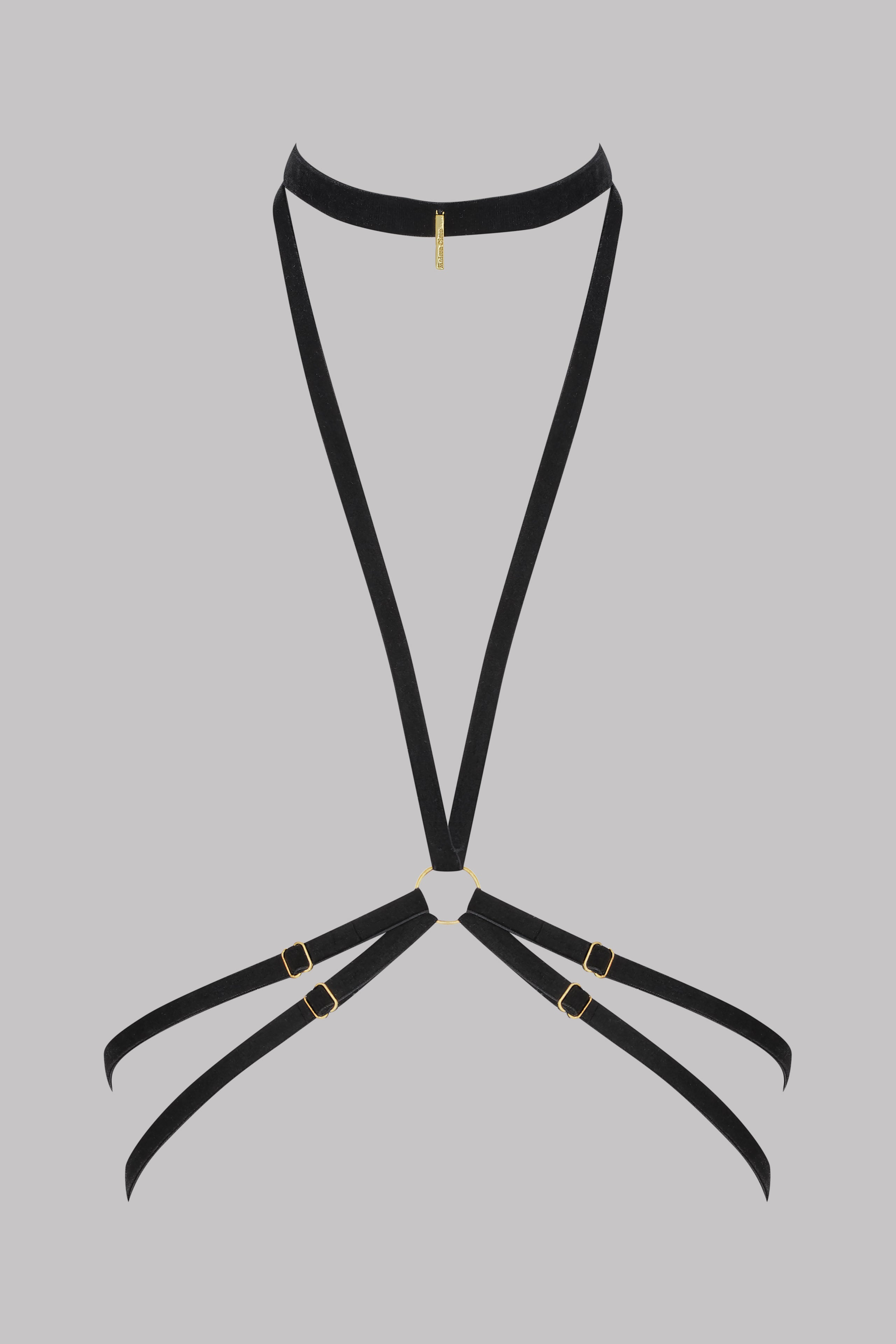 Velvet Harness - Les Fétiches - Black